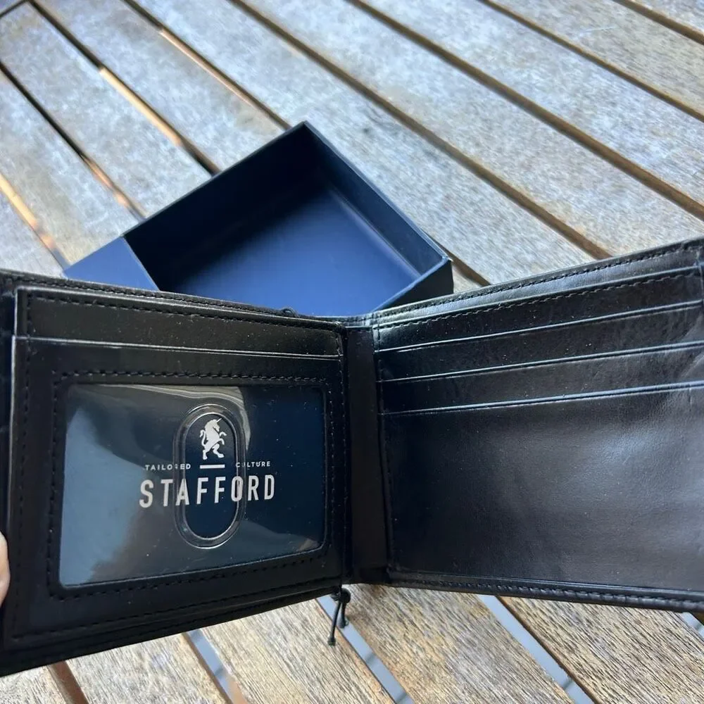 Stafford black wallet